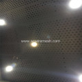 Gray Coated Round Hole Perforated Metal Ceiling